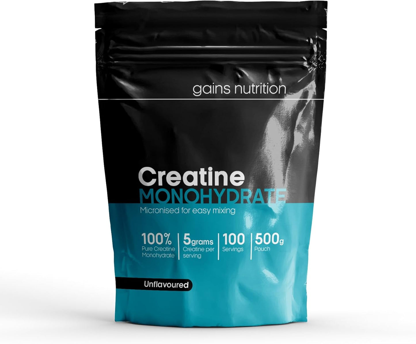 GN 500G High Strength Creatine Monohydrate Powder - Unflavoured 