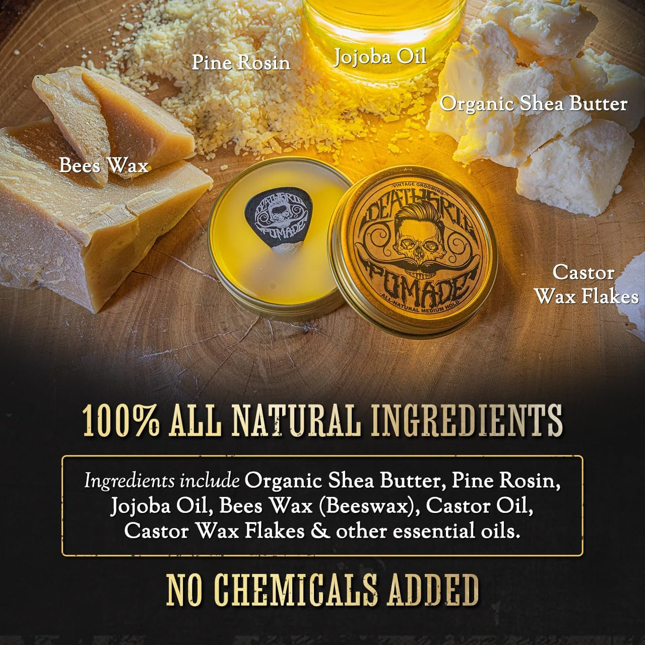 ORGANIC HAIR POMADE FOR MEN