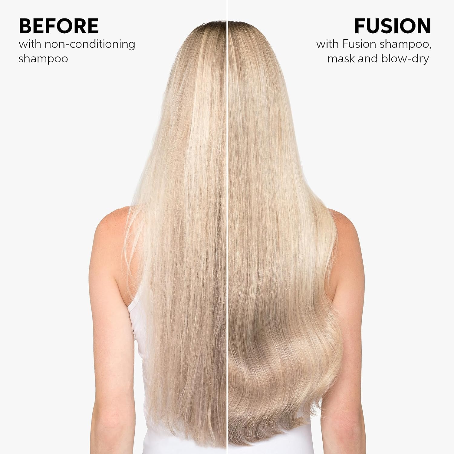 Wella Professionals Fusion Intense Repair Professional Haircare, Protection against Breakage & Damage, Deep Repair Shampoo