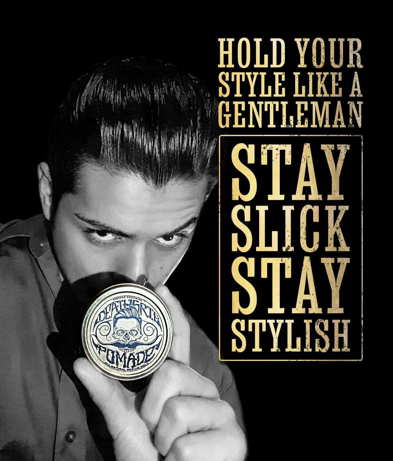 ORGANIC HAIR POMADE FOR MEN