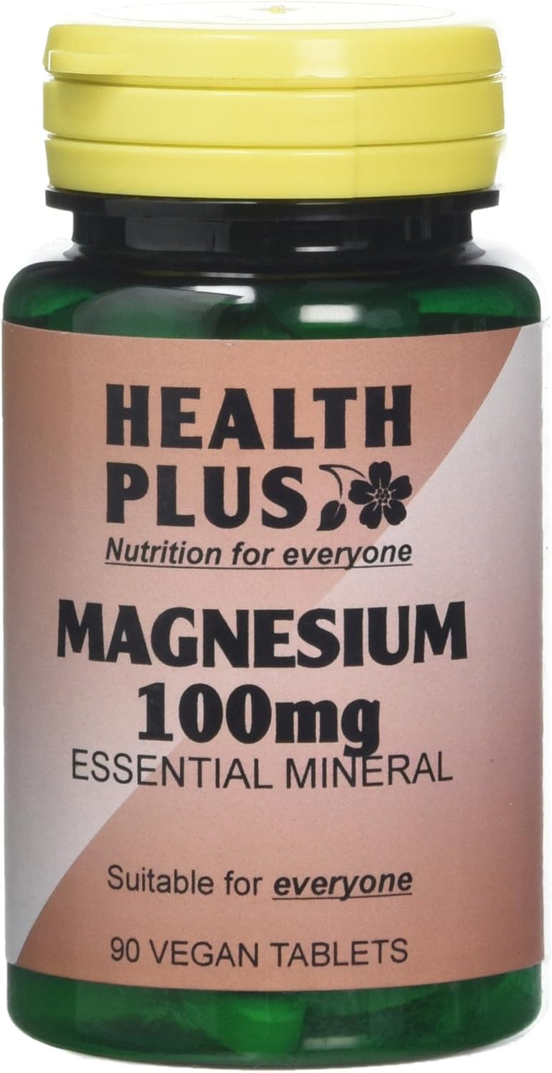 Magnesium 100Mg Mineral Supplement - 90 Tablets