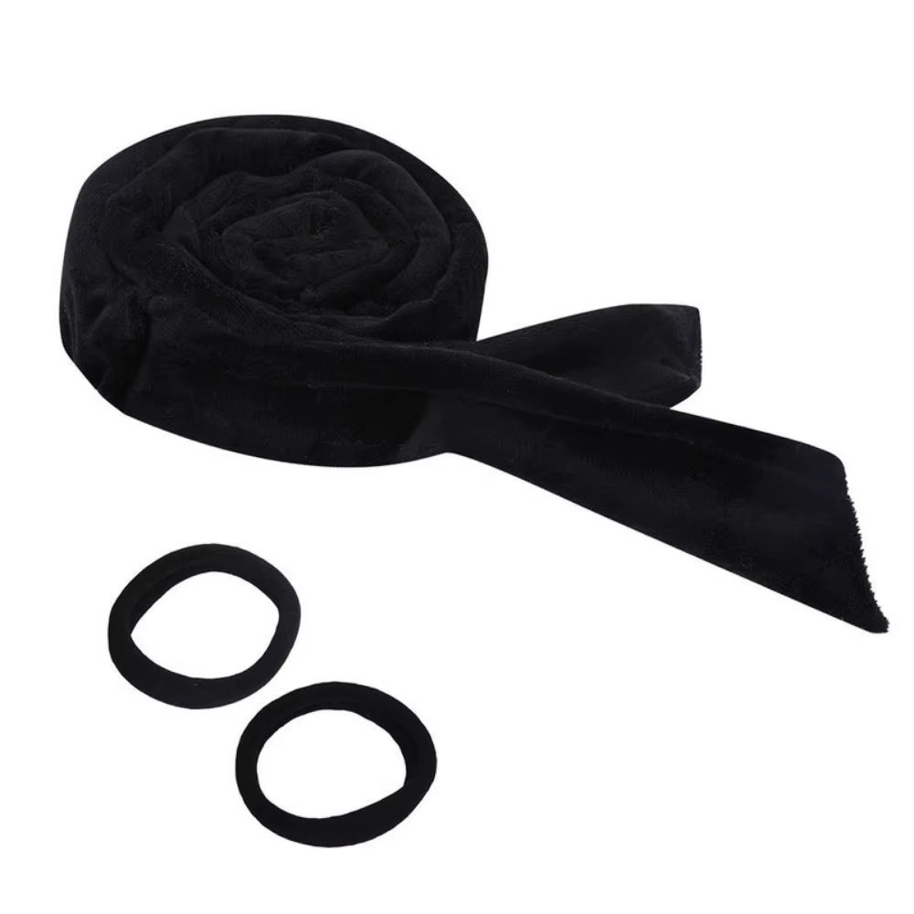 Sleeping Cap Heatless Curle Rod No Heat Ribbon Lazy Hair Curlers Headband Hair Rollers Sleeping Soft Headband Hair Styling Tools