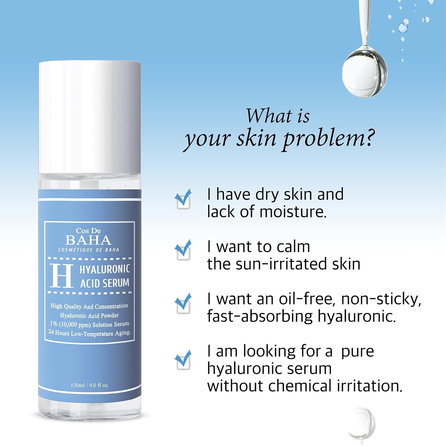 Pure Hyaluronic Acid 1% Serum