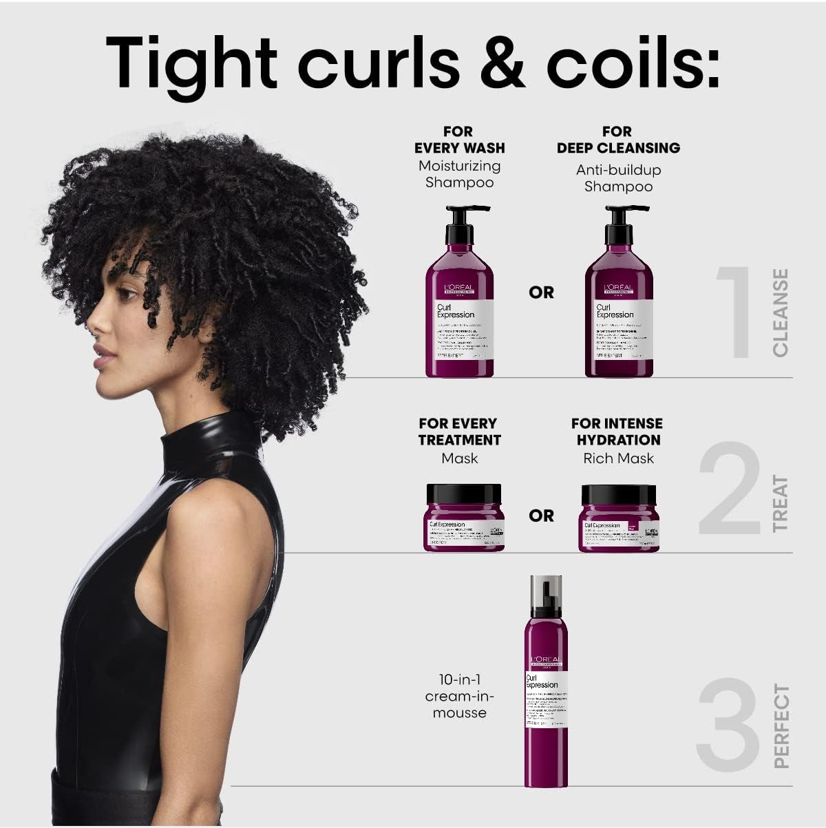 Defining Hair Foam for Curly Hair,10-In-1 250 ML