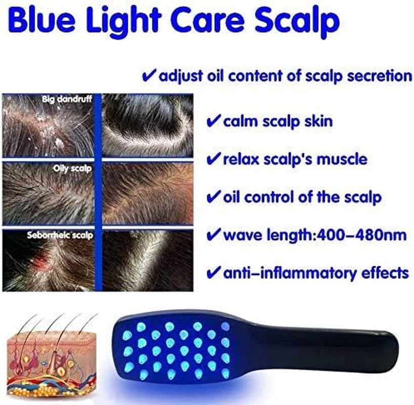 Red Light Therapy Scalp Massager Comb for Hair Growth, with USB 